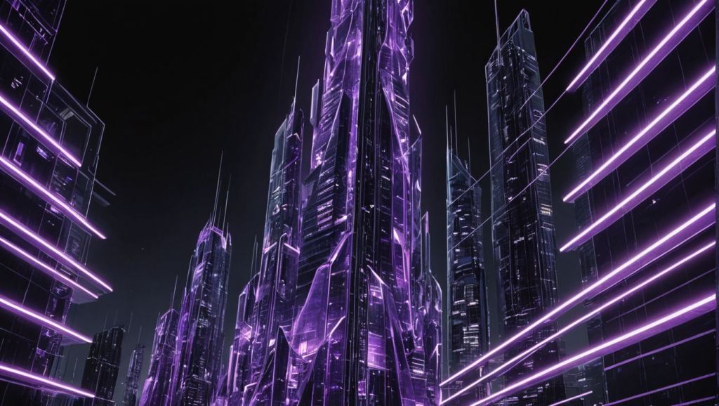 A conceptual design showcasing the architecture of scalable systems for managing workflows and improving operational efficiency in remote-first organizations